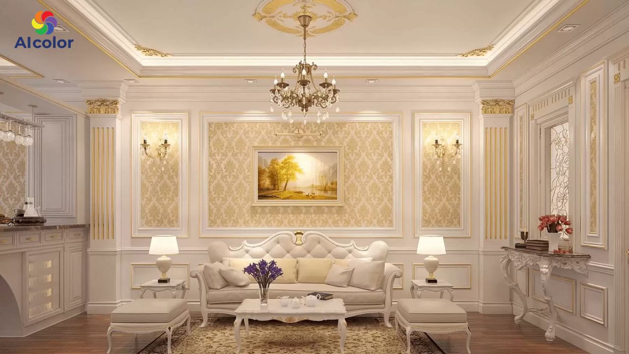 Khi sơn trần nh&agrave; cần ch&uacute; &yacute; đến hệ thống &aacute;nh s&aacute;ng đ&egrave;n LED v&agrave; đ&egrave;n ch&ugrave;m