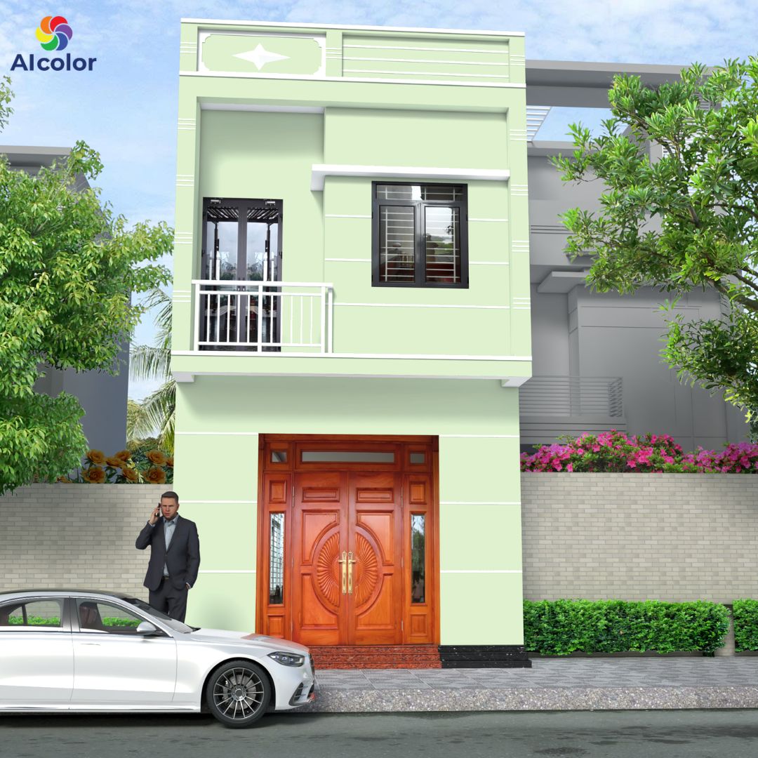 Gia chủ mệnh mộc hợp với m&agrave;u sơn xanh l&aacute;, xanh ngọc, n&acirc;u gỗ