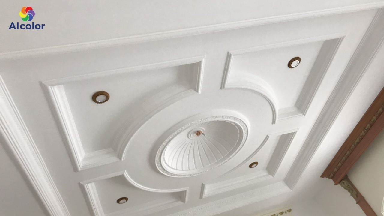 Ph&agrave;o chỉ trần nh&agrave; l&agrave; chi tiết trang tr&iacute; nổi tạo đường chuyển tiếp mềm mại giữa tường v&agrave; trần