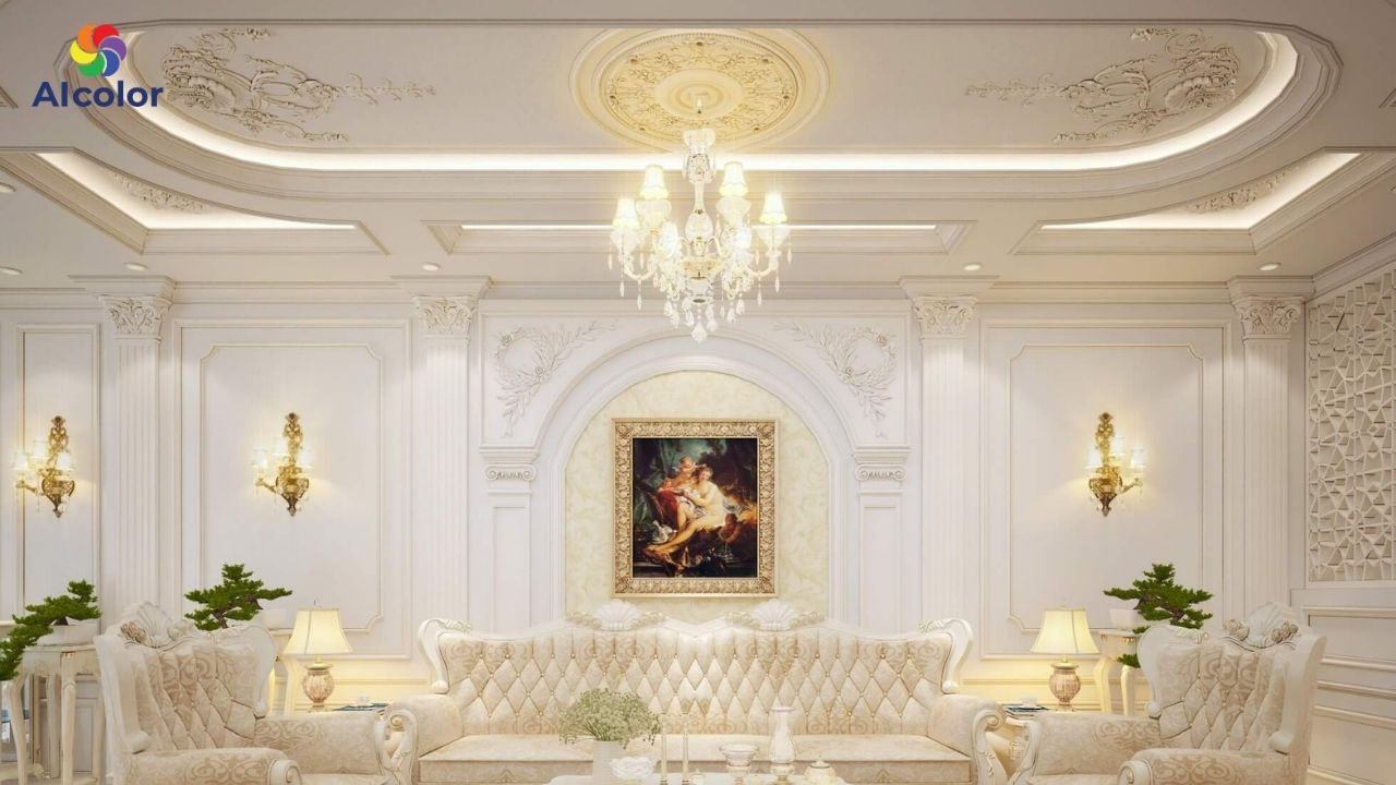 Ph&ograve;ng nhỏ n&ecirc;n ưu ti&ecirc;n ph&agrave;o chỉ m&agrave;u s&aacute;ng như trắng, kem hoặc ghi nhạt