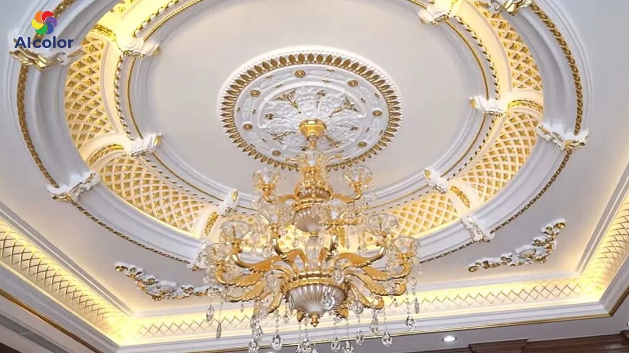 Ph&agrave;o chỉ trần nh&agrave; m&agrave;u v&agrave;ng