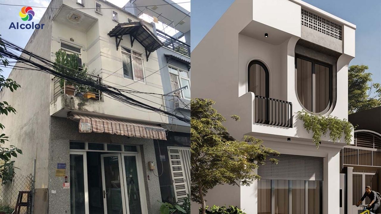 Sơn lại nh&agrave; cũ c&oacute; thể tốn sơn hơn so với nh&agrave; mới ho&agrave;n to&agrave;n