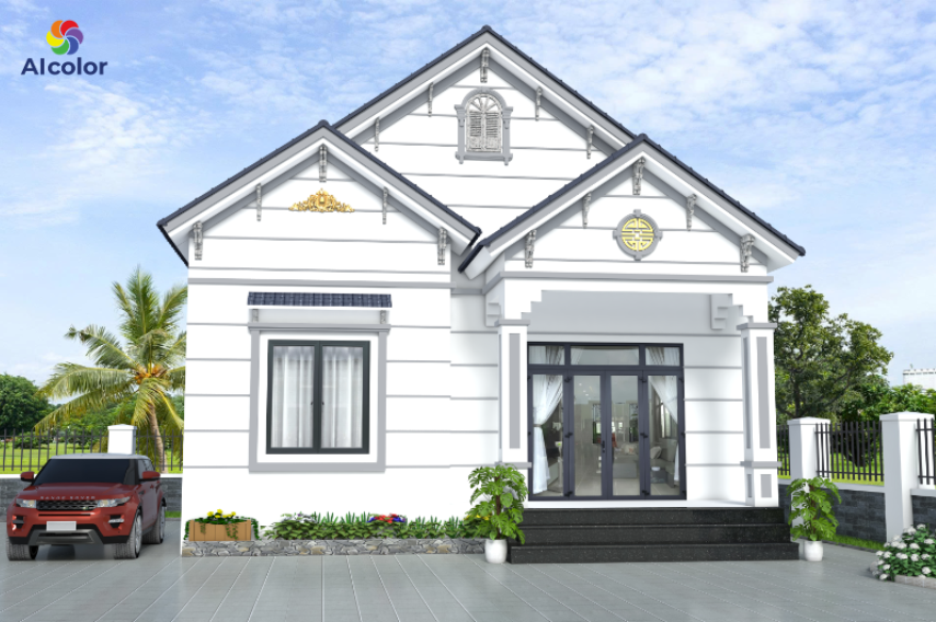 Người mệnh Kim n&ecirc;n chọn sơn m&agrave;u trắng, x&aacute;m hoặc ghi