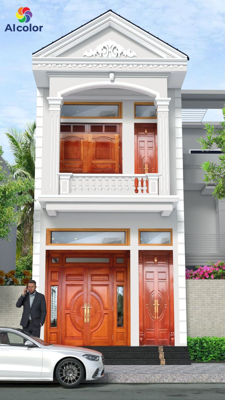 Sự phối hợp giữa x&aacute;m v&agrave; trắng mang lại cảm gi&aacute;c trang nh&atilde;