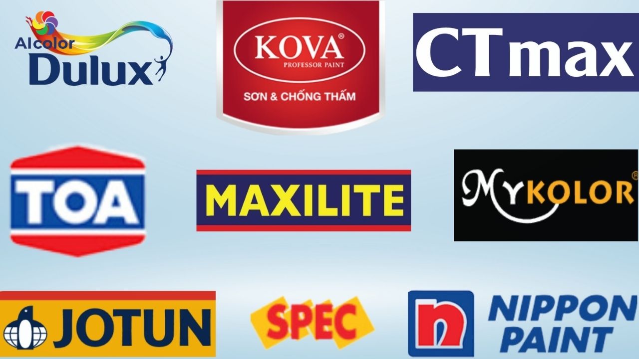 Gia chủ n&ecirc;n ưu ti&ecirc;n c&aacute;c h&atilde;ng sơn uy t&iacute;n, c&oacute; khả năng chống tia cực t&iacute;m v&agrave; giữ m&agrave;u l&acirc;u bền