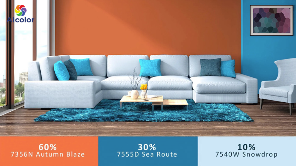 Quy tắc phối m&agrave;u 60-30-10 n&acirc;ng tầm thẩm mỹ cho ng&ocirc;i nh&agrave;