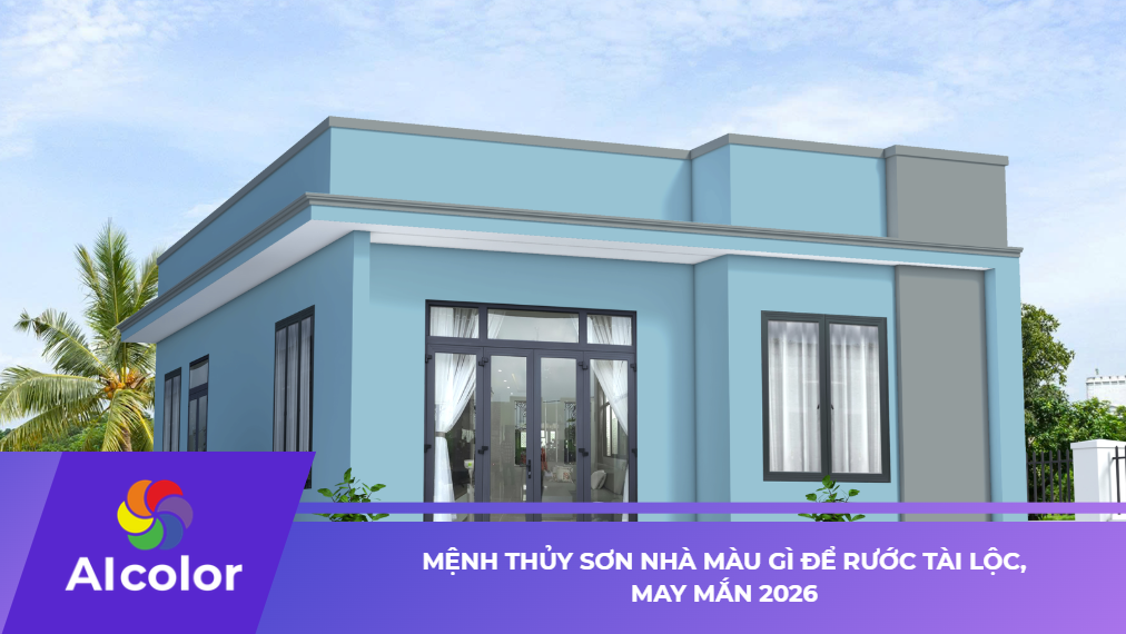 Mệnh Thủy sơn nhà màu gì để rước tài lộc, may mắn 2026