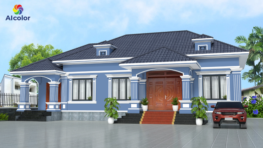 Người mệnh Thủy hợp nhất l&agrave; nh&agrave; m&agrave;u xanh dương