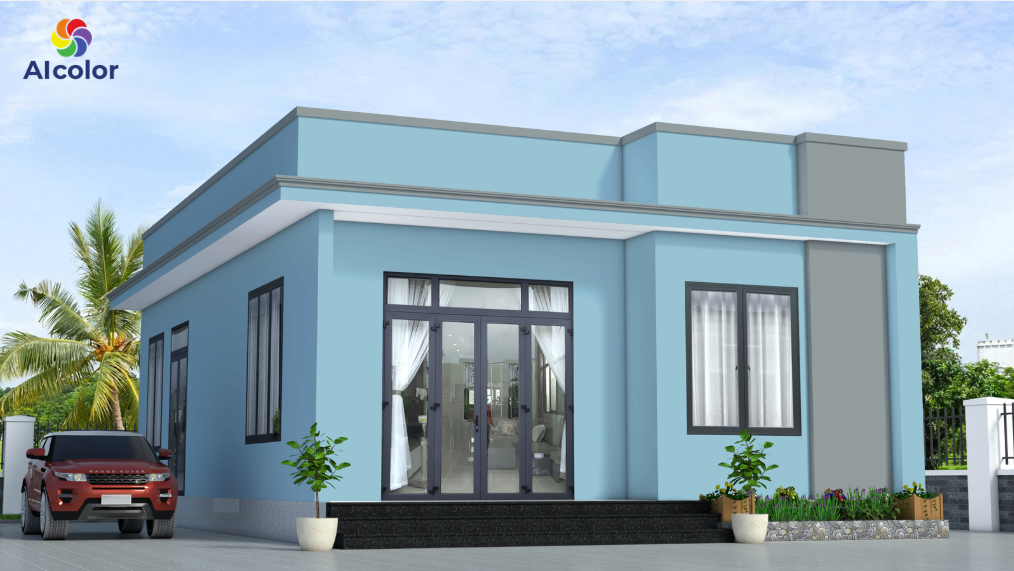 Xanh ghi v&agrave; đen mang đến phong c&aacute;ch mạnh mẽ, c&aacute; t&iacute;nh