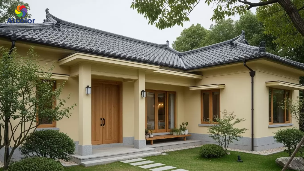 V&agrave;ng kem, be ấm hoặc n&acirc;u nhạt l&agrave; những lựa chọn th&iacute;ch hợp cho gia chủ mệnh Thổ