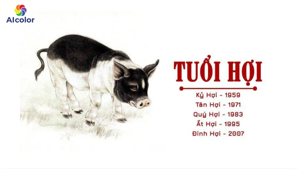 C&aacute;c năm sinh tuổi Hợi