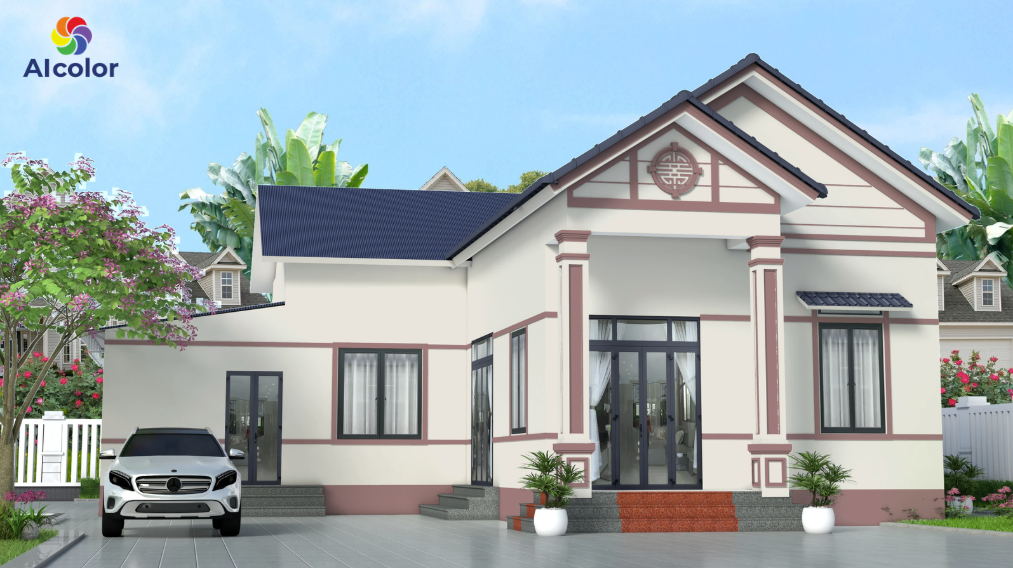 M&agrave;u be gi&uacute;p kh&ocirc;ng gian s&aacute;ng, tươi hơn