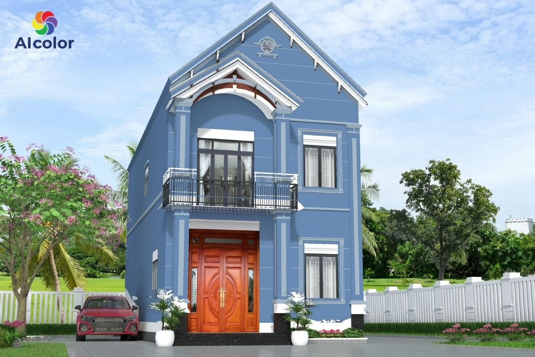 M&agrave;u sơn xanh ghi độc đ&aacute;o, đ&aacute;ng c&acirc;n nhắc trong năm 2026