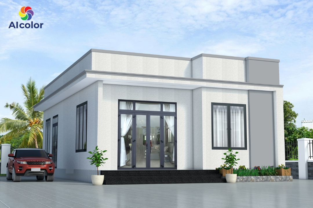 Trắng &ndash; x&aacute;m &ndash; ghi l&agrave; bảng m&agrave;u trung t&iacute;nh &ldquo;quốc d&acirc;n&rdquo; trong kiến tr&uacute;c hiện đại