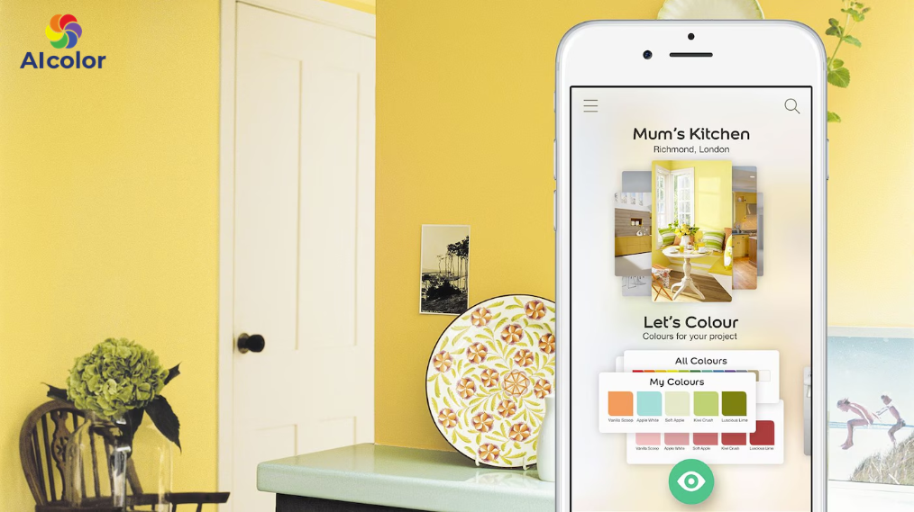 Giao diện của Dulux Visualizer