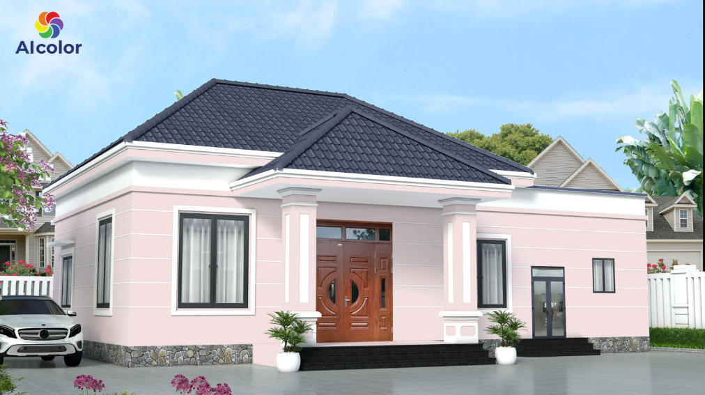 Kem hồng kh&ocirc;ng qu&aacute; nổi bật như hồng truyền thống m&agrave; mang sắc th&aacute;i tinh tế hơn