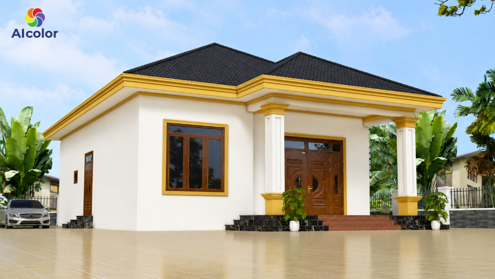 Phối v&agrave;ng &aacute;nh kim v&agrave; n&acirc;u gỗ ấm c&uacute;ng